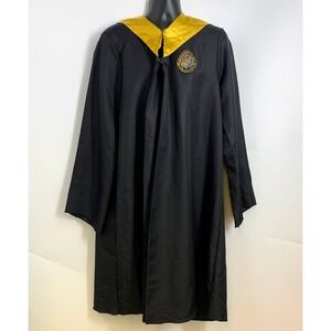 Harry Potter Robe Costume Gryffindor Crest Gold Trim Cosplay‎ Adult